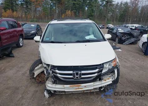 2015 Honda Odyssey Ex-L из США, поврежденный, VIN 5FNRL5H69FB111144